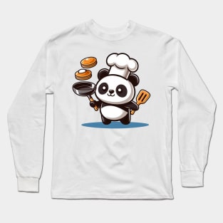 The Panda Cook Long Sleeve T-Shirt